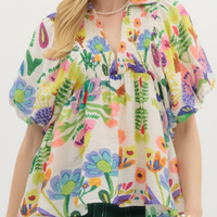 Garden Party Top *FINAL SALE*