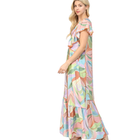 Tropical Escape Maxi Dress *FINAL SALE*