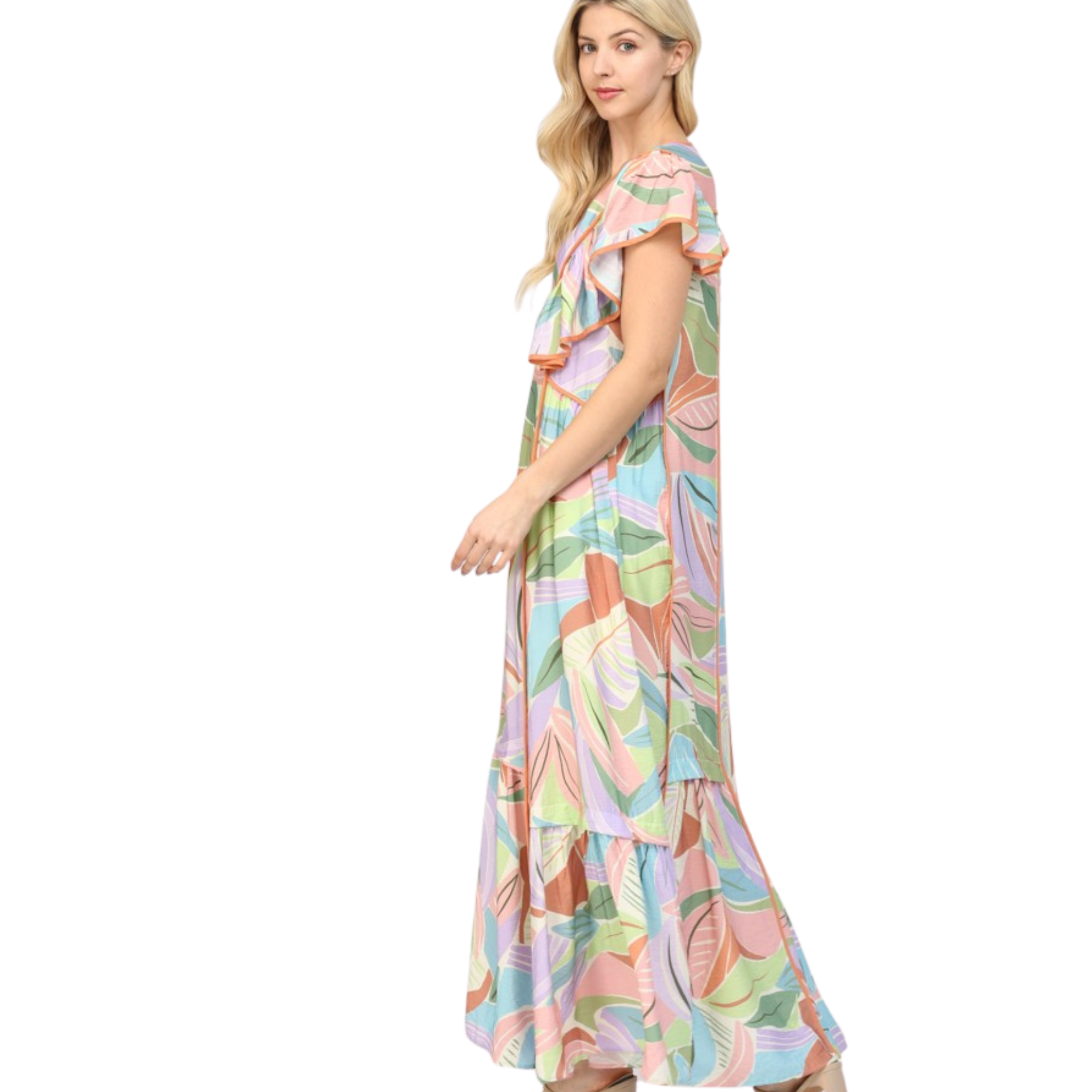 Tropical Escape Maxi Dress *FINAL SALE*