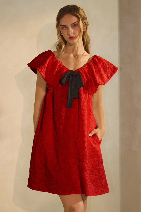 red mini dress sale Textured Dress*Final M black business Featuring a flattering V Emerald Green Short Prom Neckline:Halter