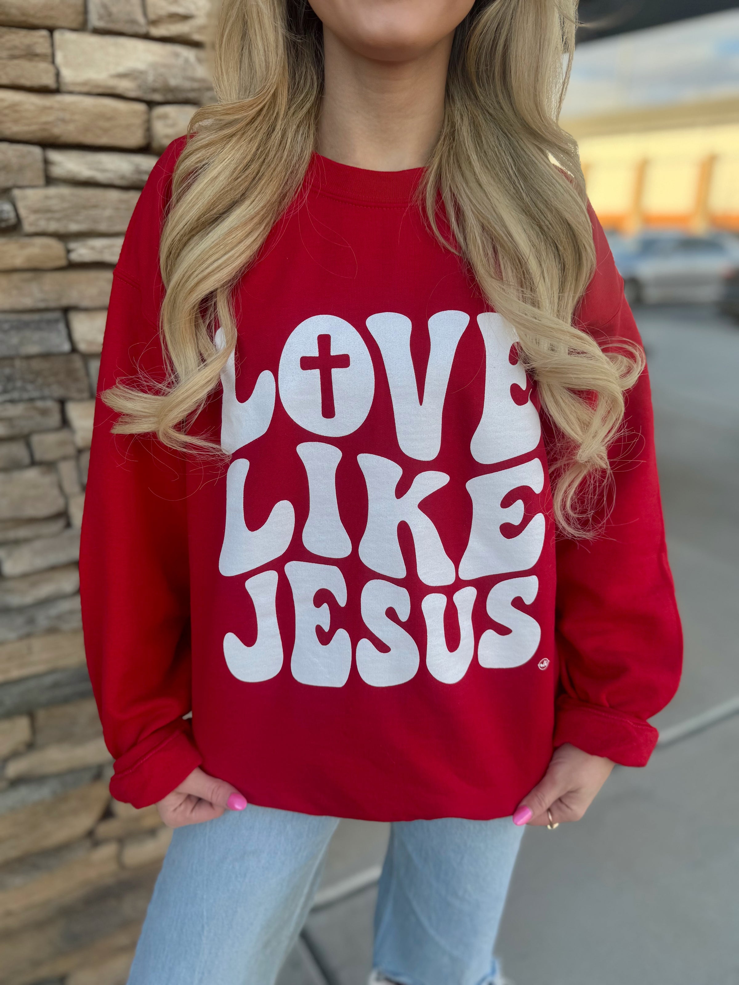 Love Like Jesus Crewneck Sweatshirt *FINAL SALE*