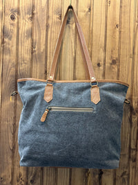 Bison Ridge Hair-On Hide Tote Bag *Final Sale*