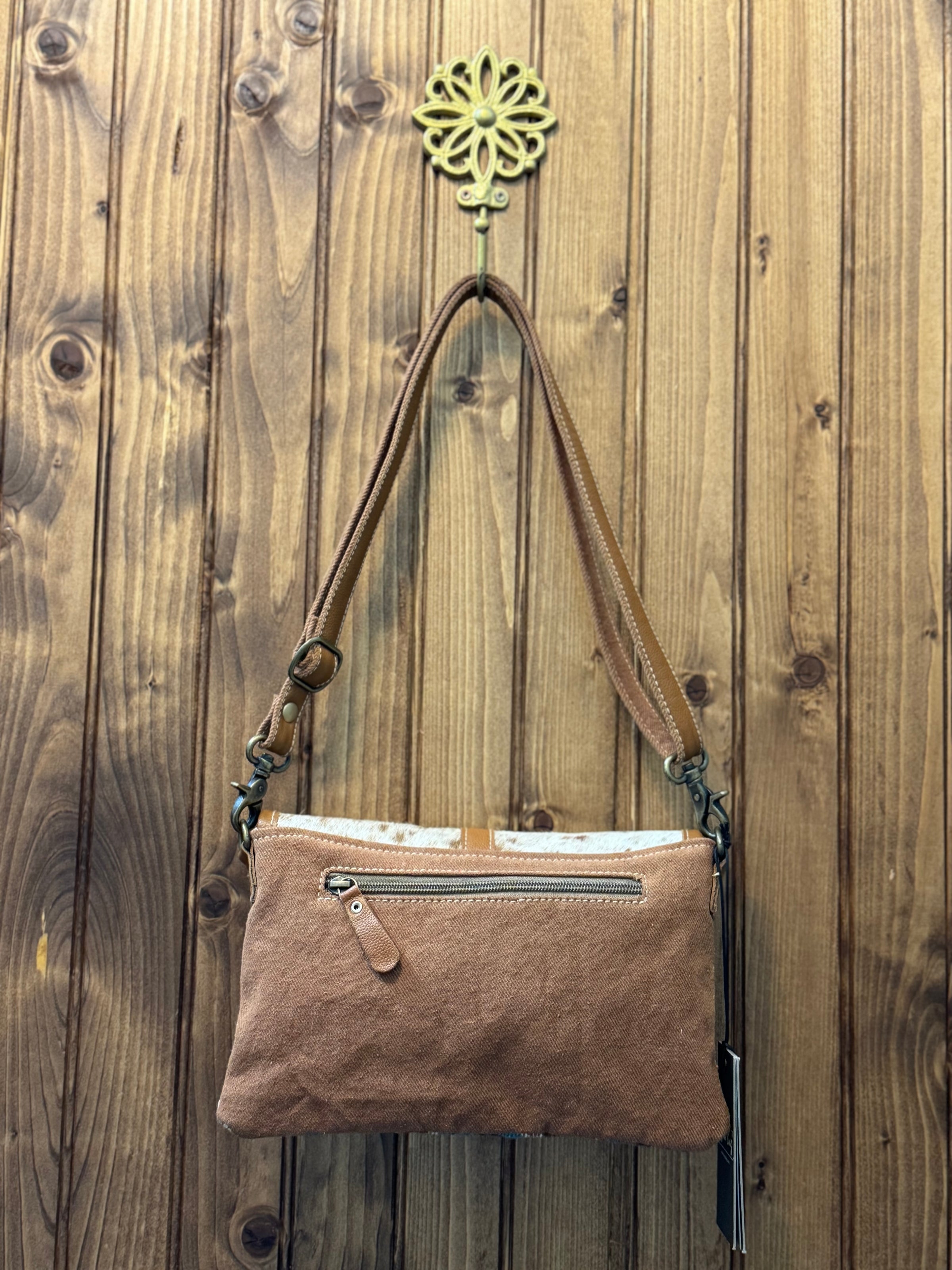 Tori Hair On Flap Crossbody *Final Sale*