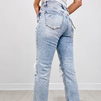 Lovervet Hi-rise crop straight fit