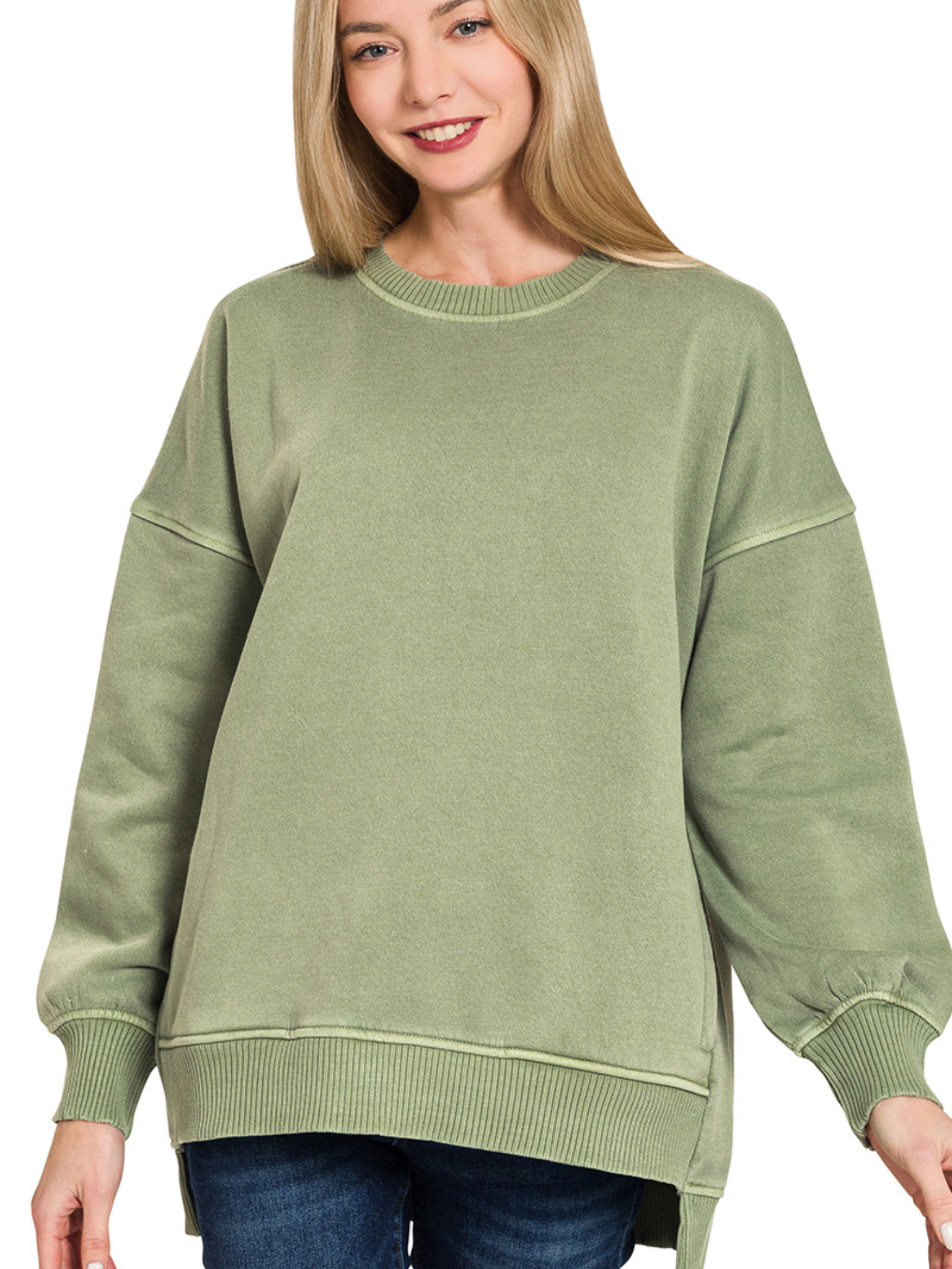 Everyday Hi-Low Pullover
