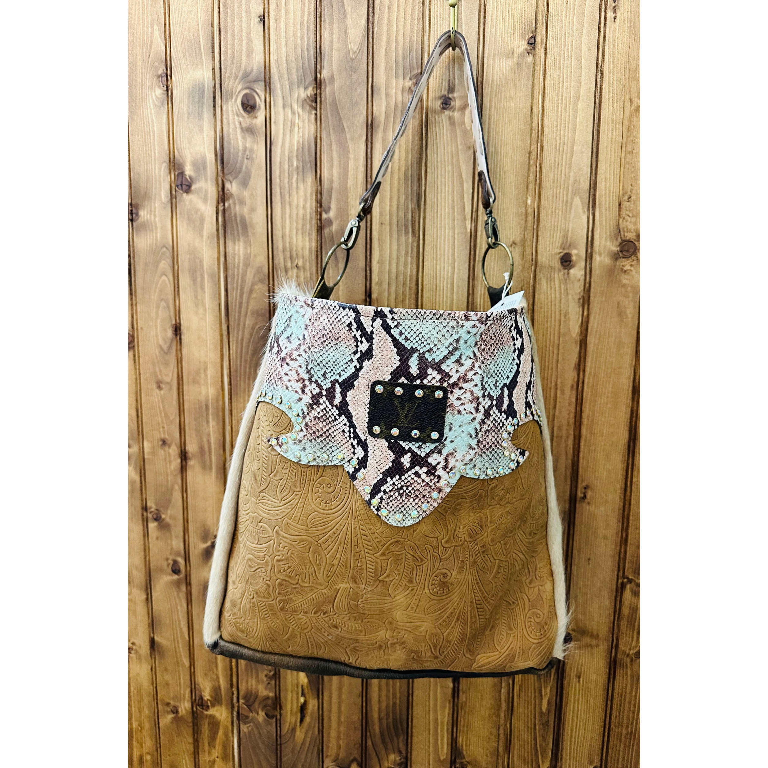 Upcycled LV Messenger Bag – Molly Malone's Boutique