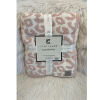 Leopard Print Cozy Blanket