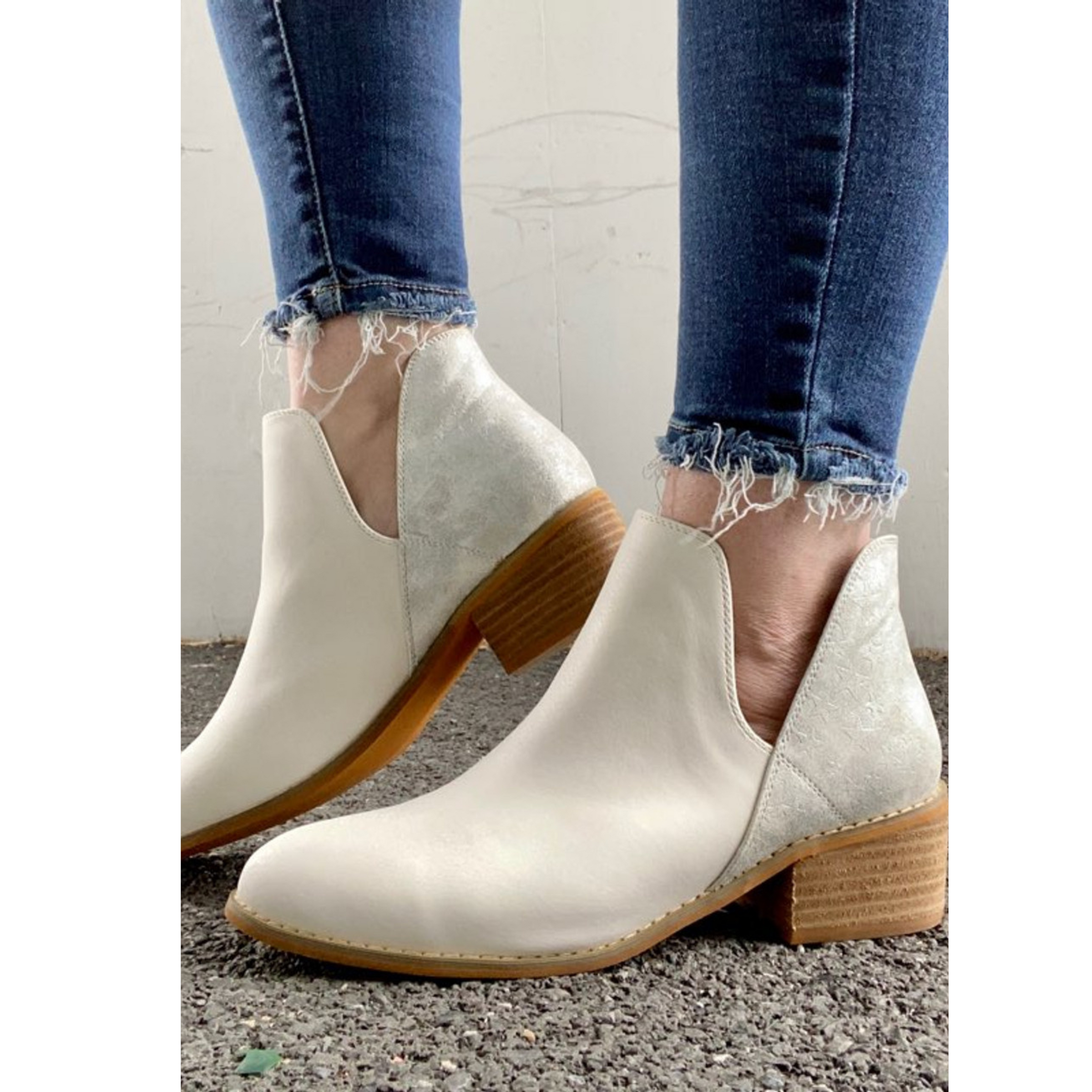 Wayland White Star Boots*Final Sale*