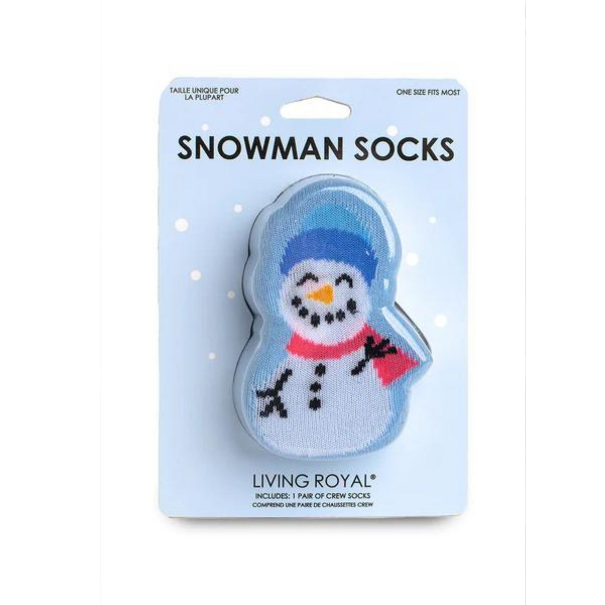 Living Royal Snowman Socks*Final Sale*