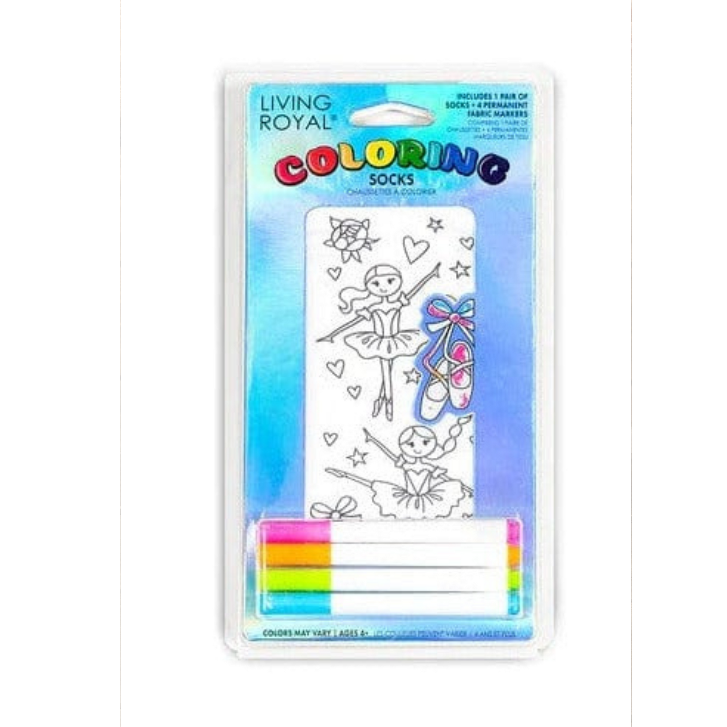 kids socks/ drawing socks/ crafts for kids/ fun
