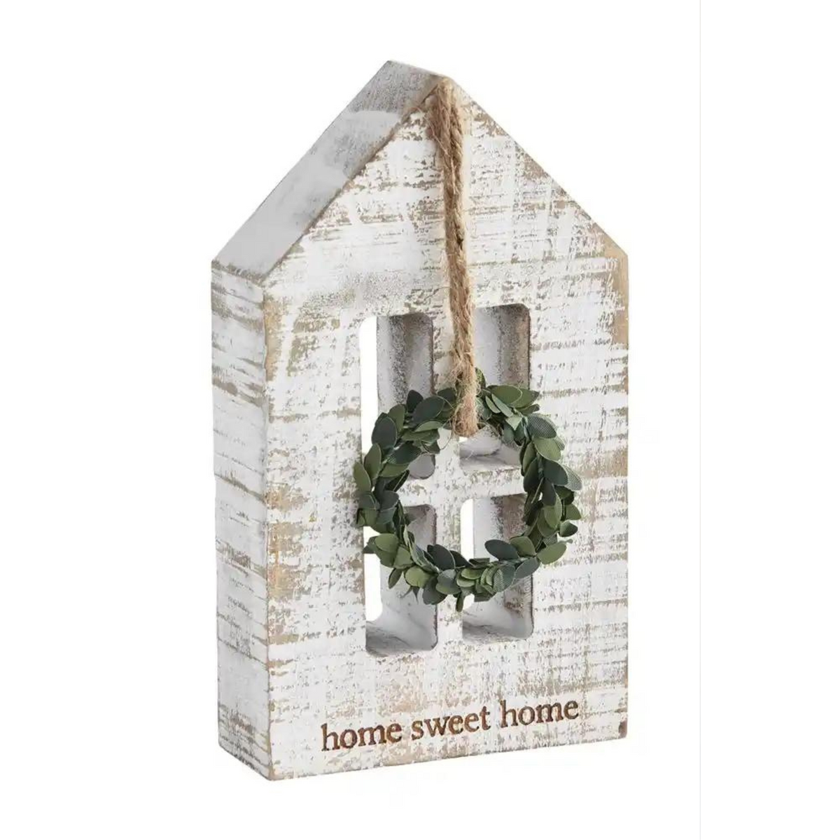 Home Sweet Wreath Home Plaque