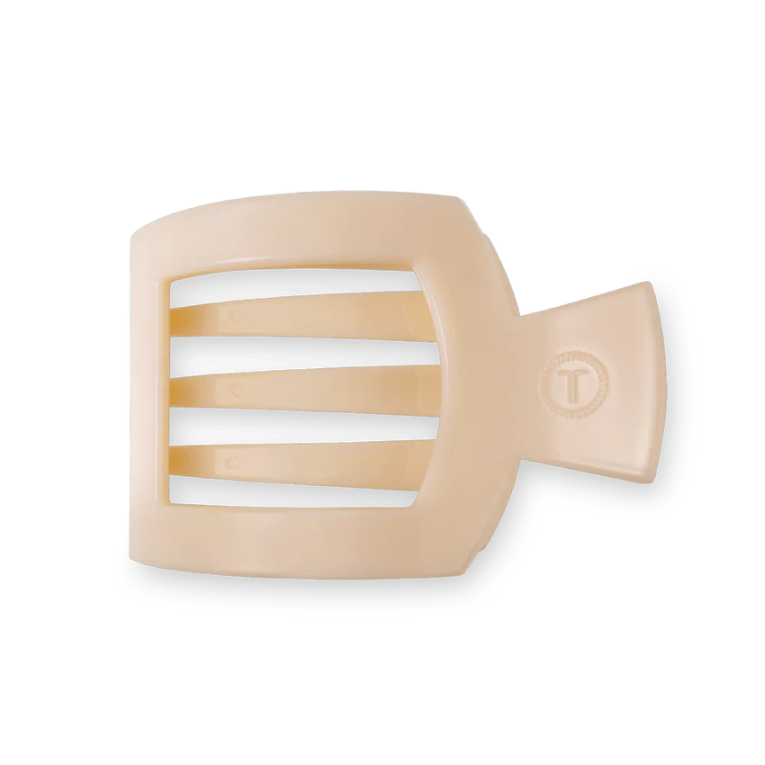 Teletie Medium Flat Square Clip