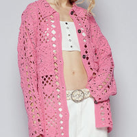 Pop Of Color Cardigan