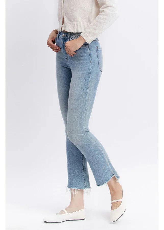 Bella High Rise Crop Flare
