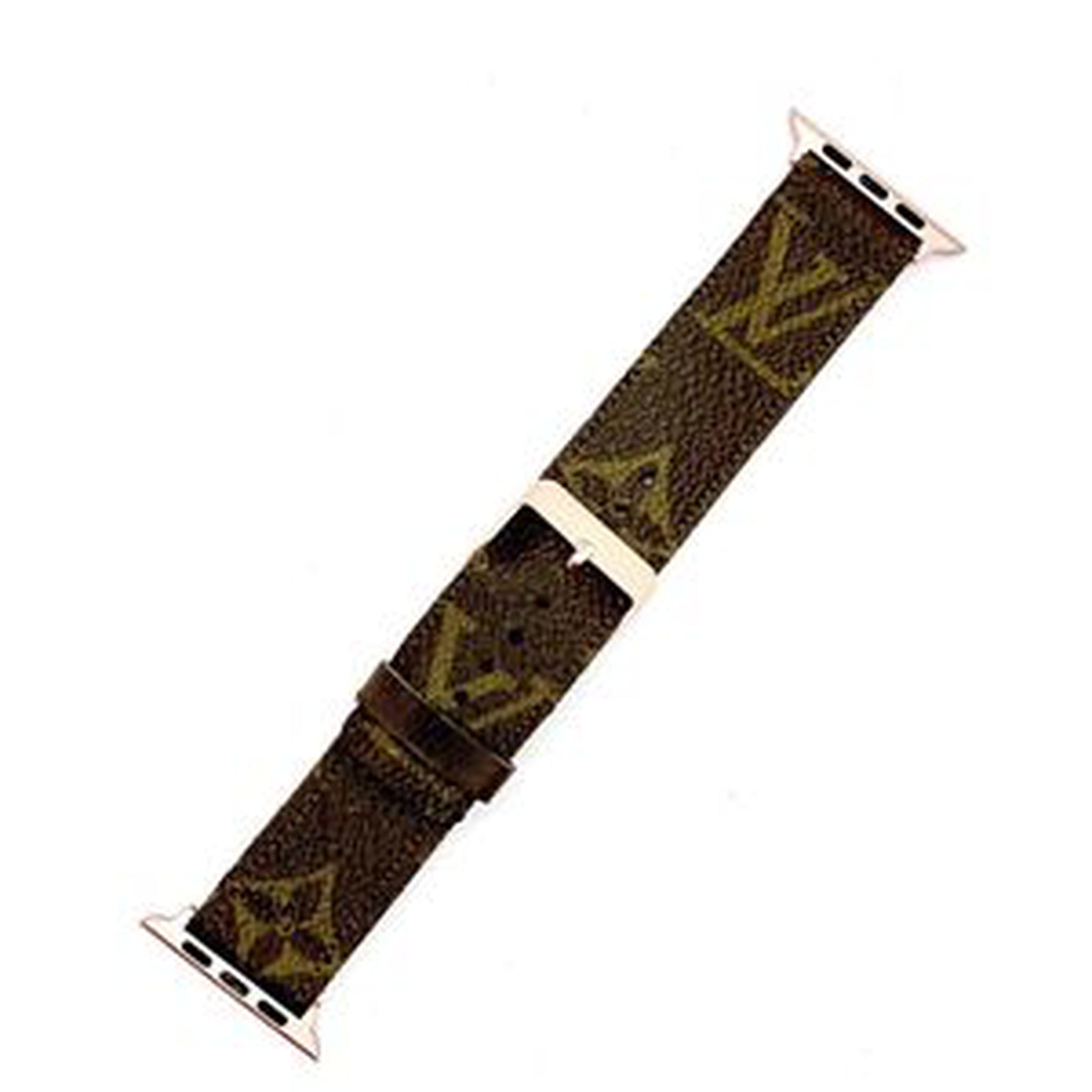 upcycled louis vuitton apple watch band