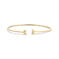 Lucky Feather Connection Cuff Bracelet
