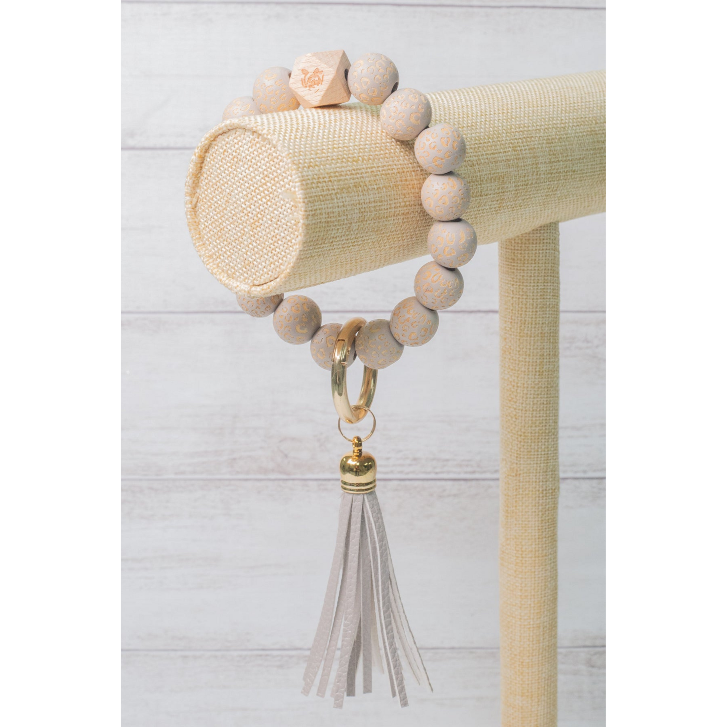 Grey Key Ring
