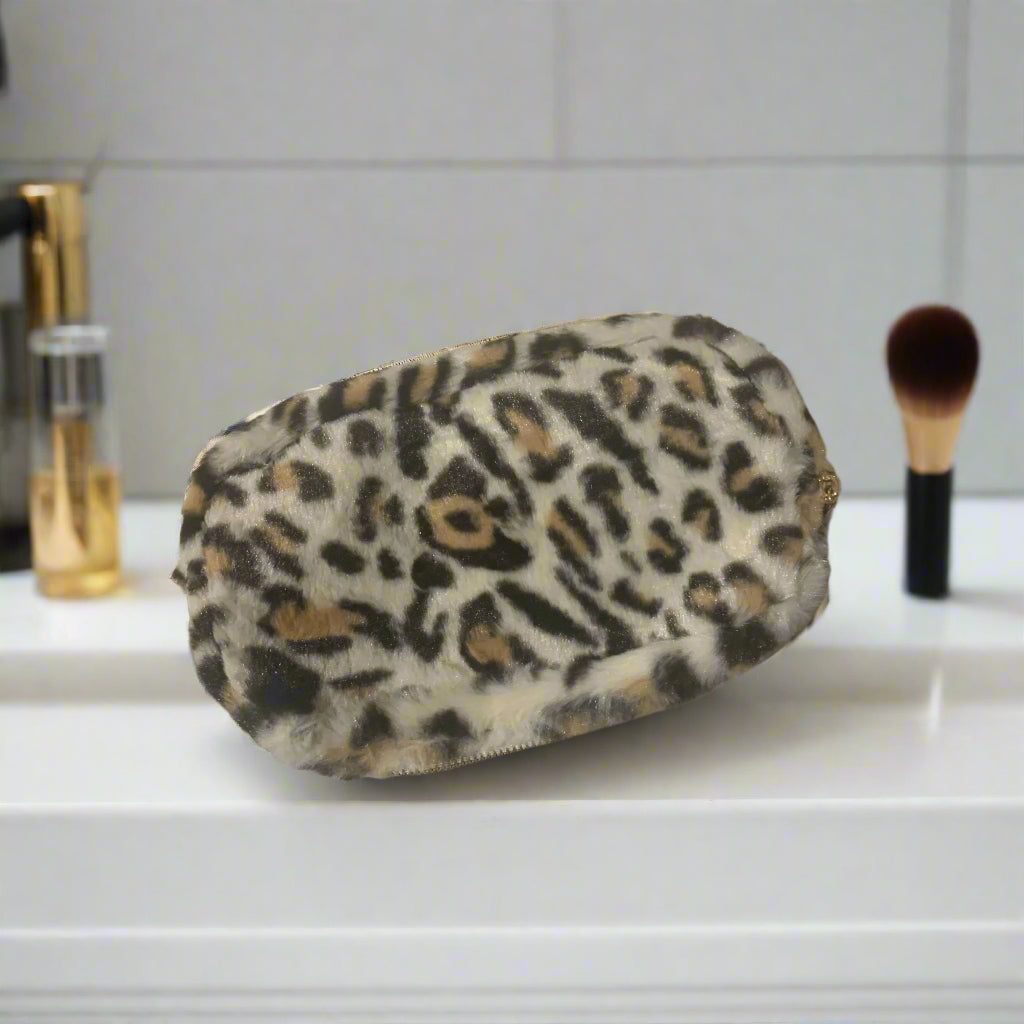Faux Furr Make Up Bag *FINAL SALE*