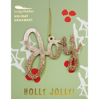Glitter Ornaments *FINAL SALE*