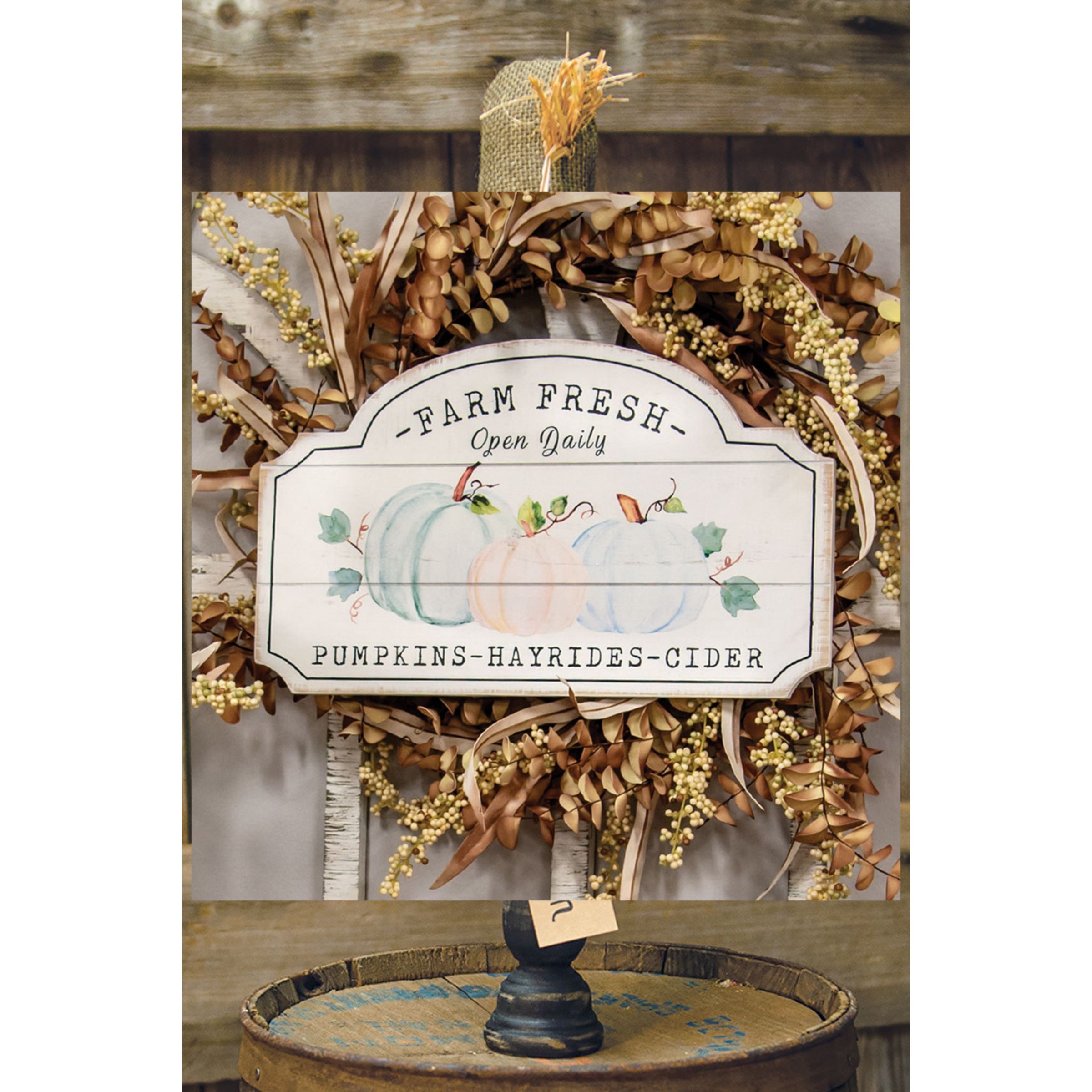 Farm Fresh Pumpkins Sign *Final Sale*
