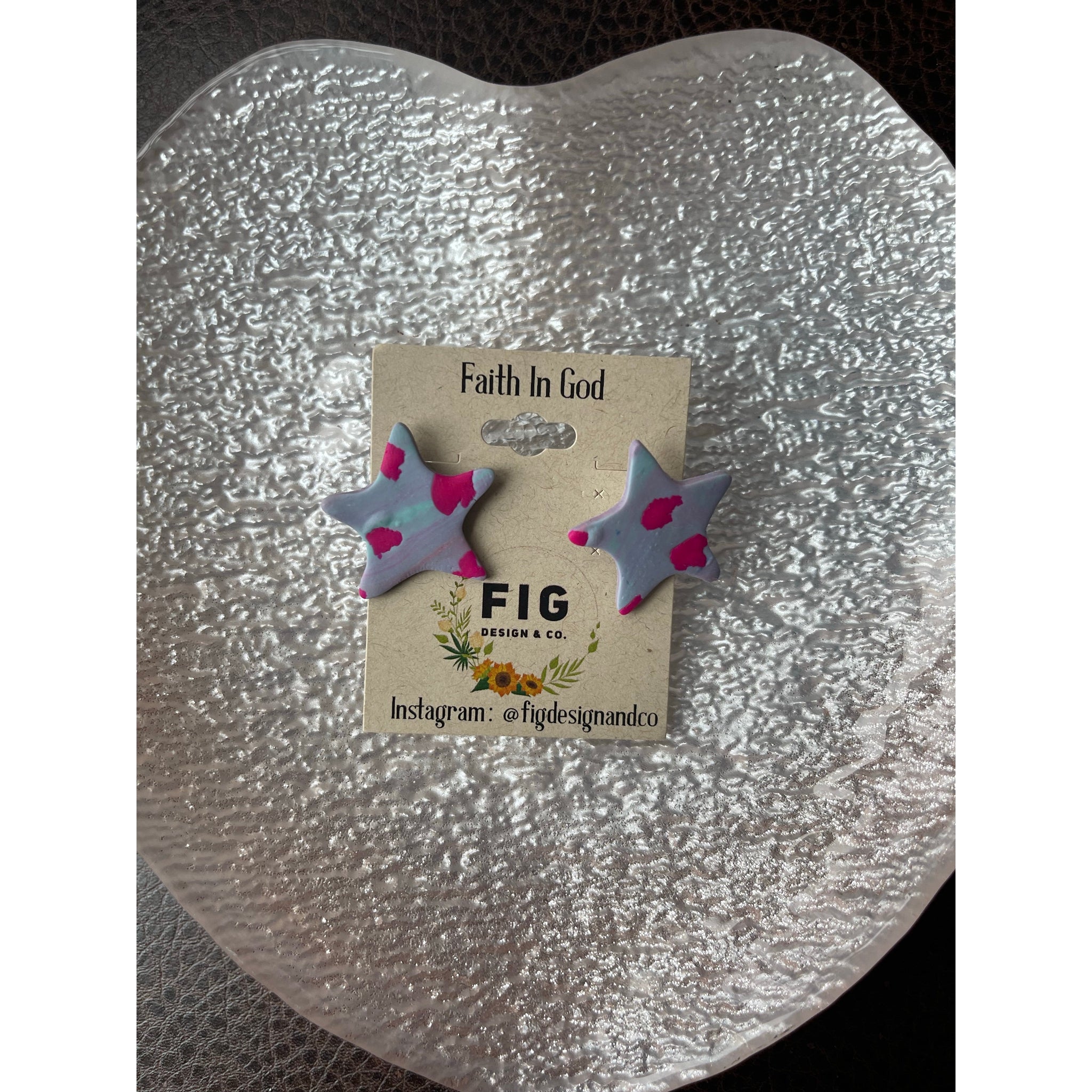 Handmade Clay Earrings *Final Sale*