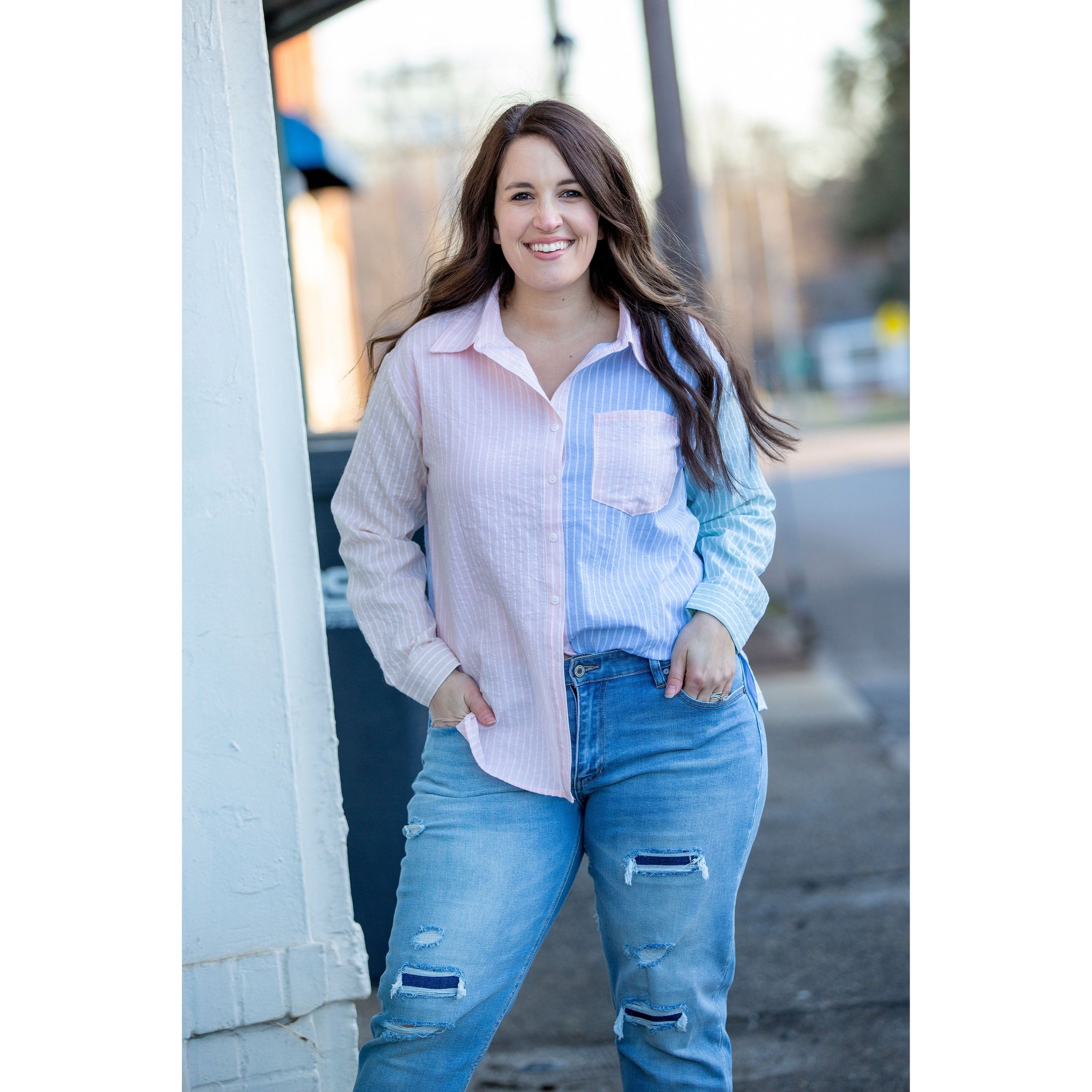 Vintage Button Down Top *Final Sale*