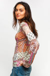 Fall Boho Patchwork Top