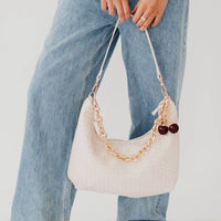 Sienna Slouchy Woven Shoulder Bag