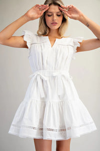 Lace Mini Dress by ee:some