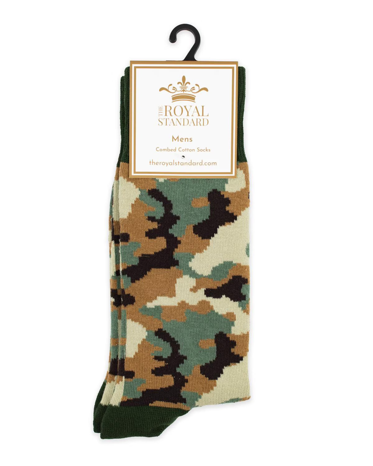 Camo Comfort Crew Socks
