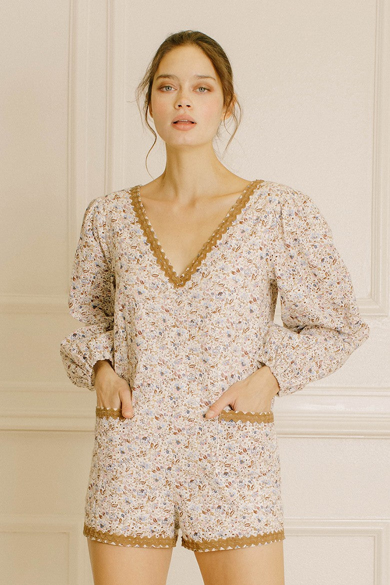 Autumn Meadow Romper