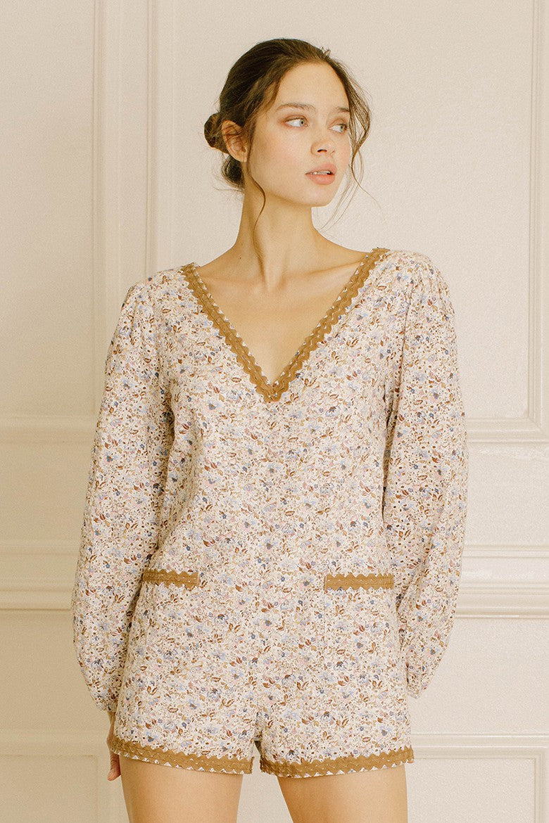 Autumn Meadow Romper