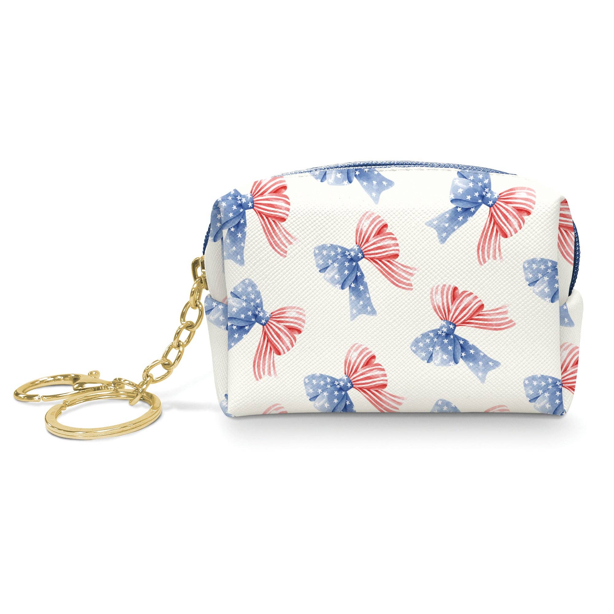 Stars & Stripes Key Chain Pouch