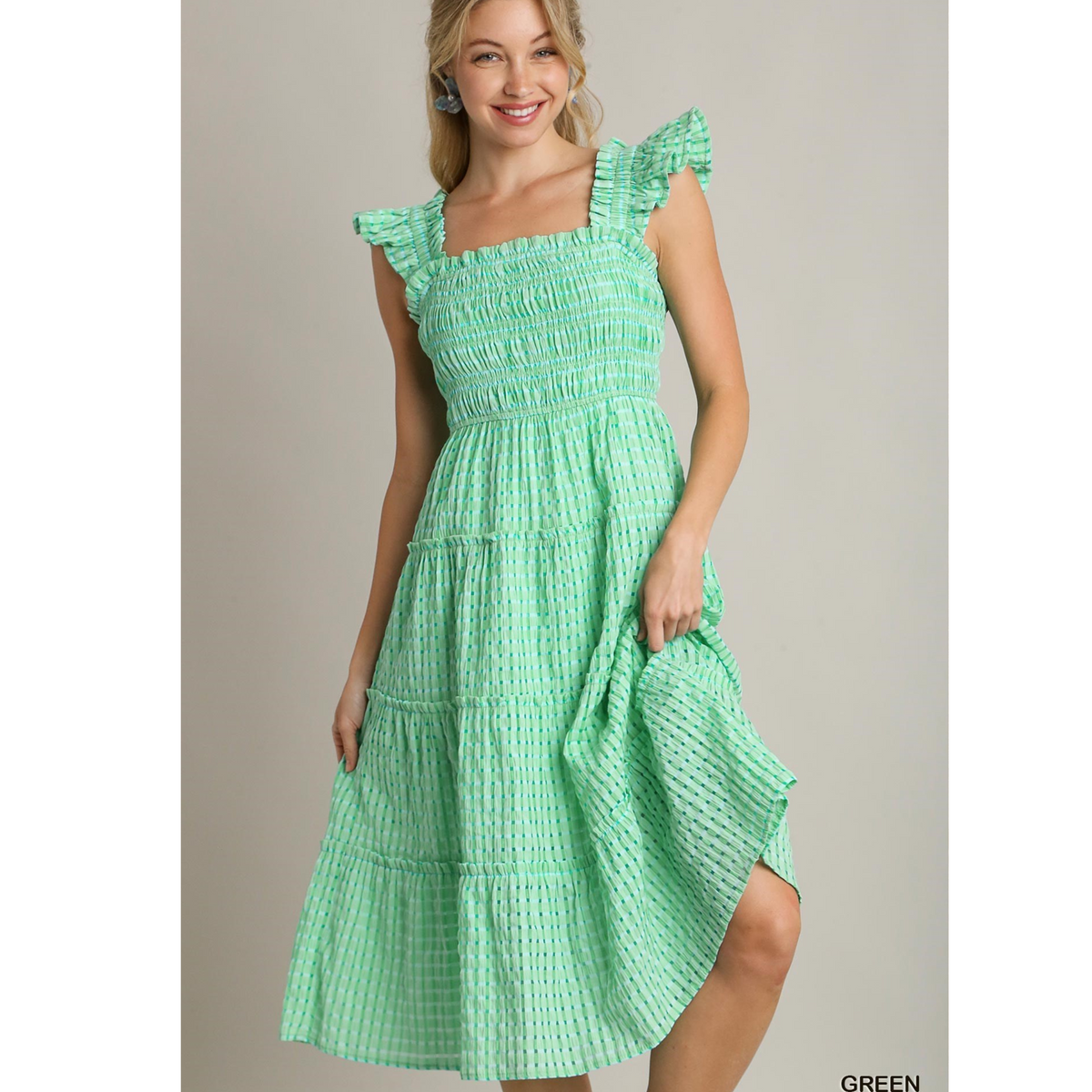 Spring Fever Ruffle Tiered Dress