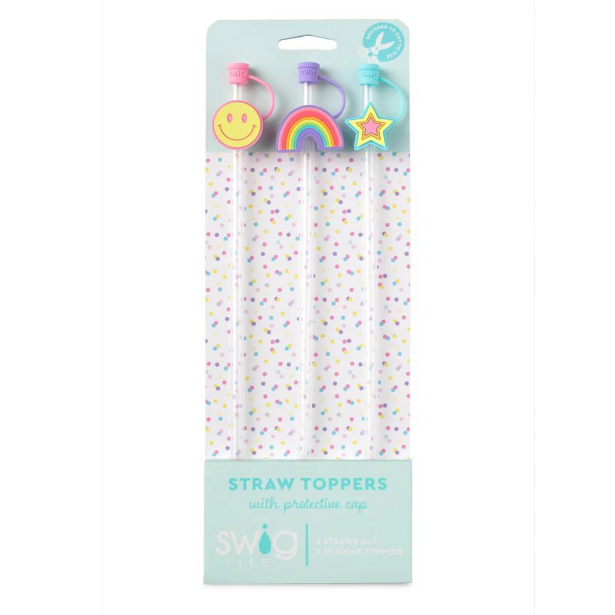 Straw Toppers With Cap