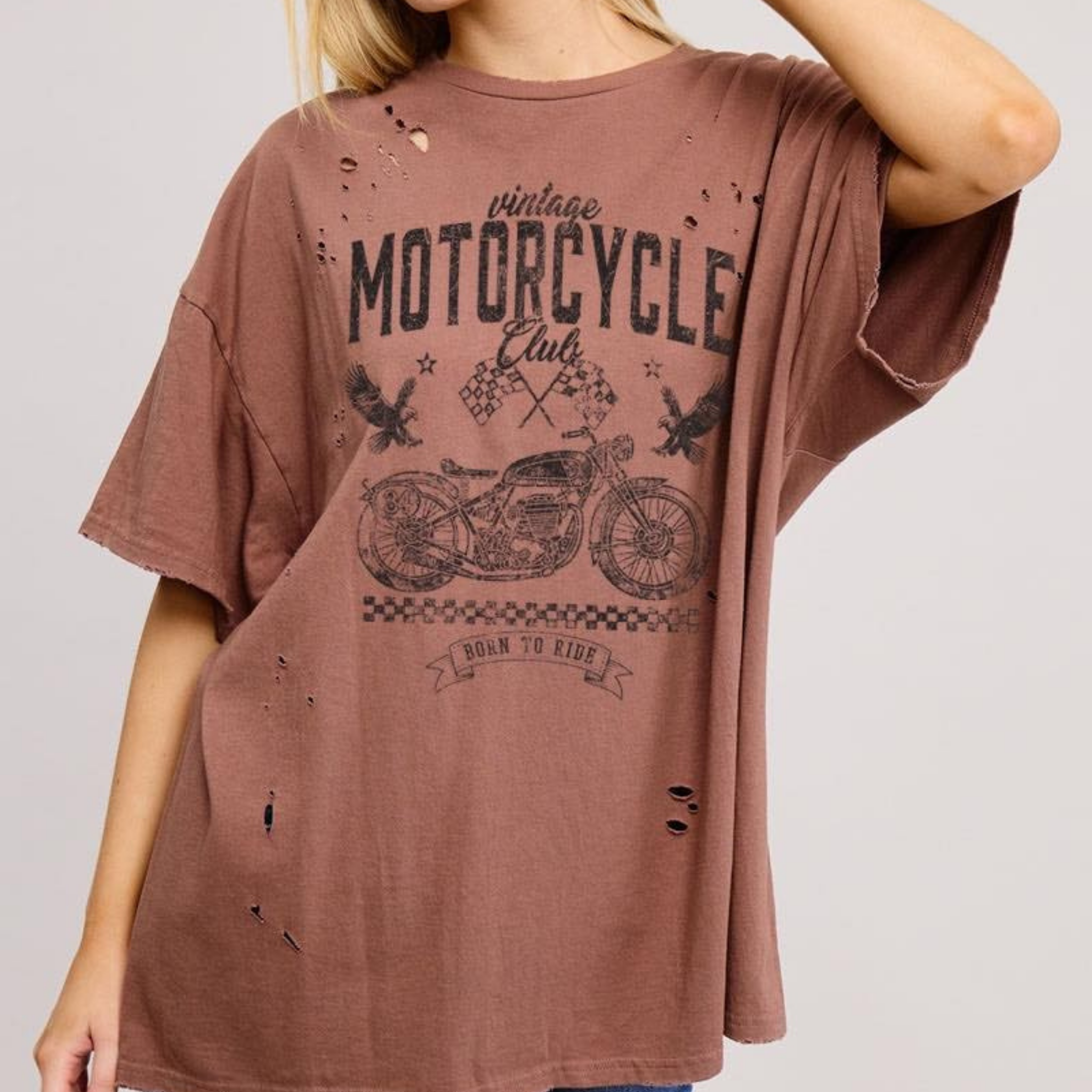 Vintage Motorcycle Club Graphic Tee