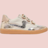 Notice Velcro Metallic Leather Sneakers by Dolce Vita