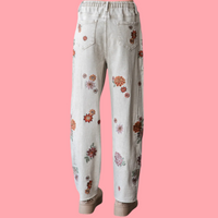 Lady Like Embroidered Jeans