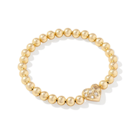 Kendra Scott Holland Heart Stretch Bracelet