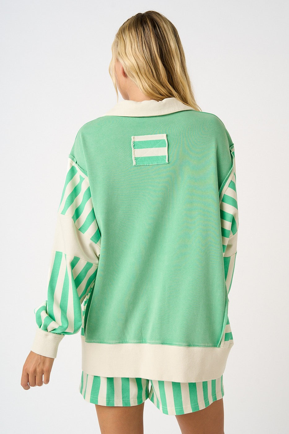 Playful Prep Pullover & Shorts Set