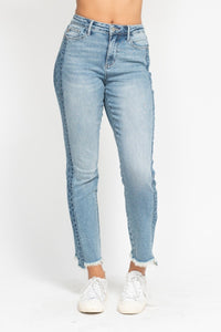 Taylor's Side Panel Detail Jeans by Judy Blue