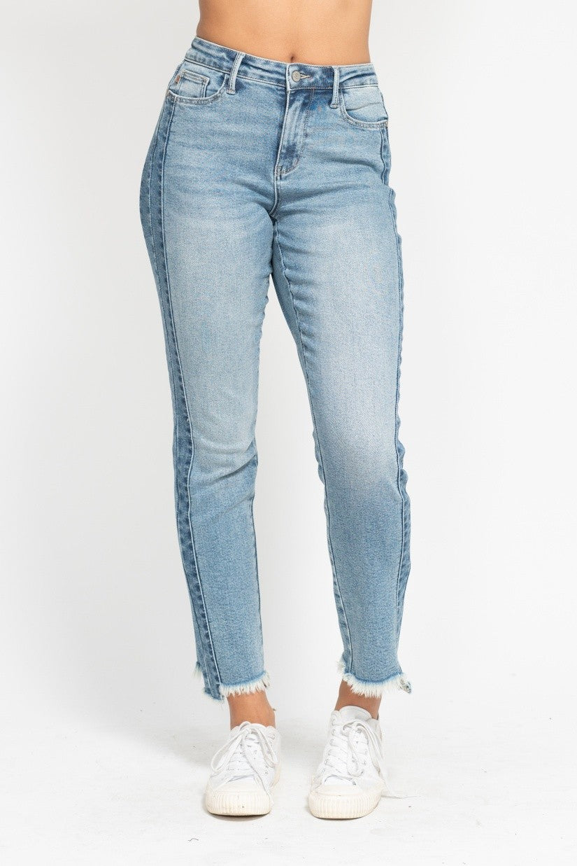 Taylor's Side Panel Detail Jeans by Judy Blue