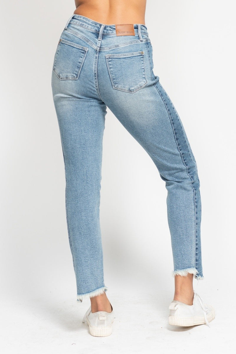 Taylor's Side Panel Detail Jeans by Judy Blue