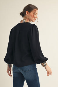 Judy's Mock Neck Top