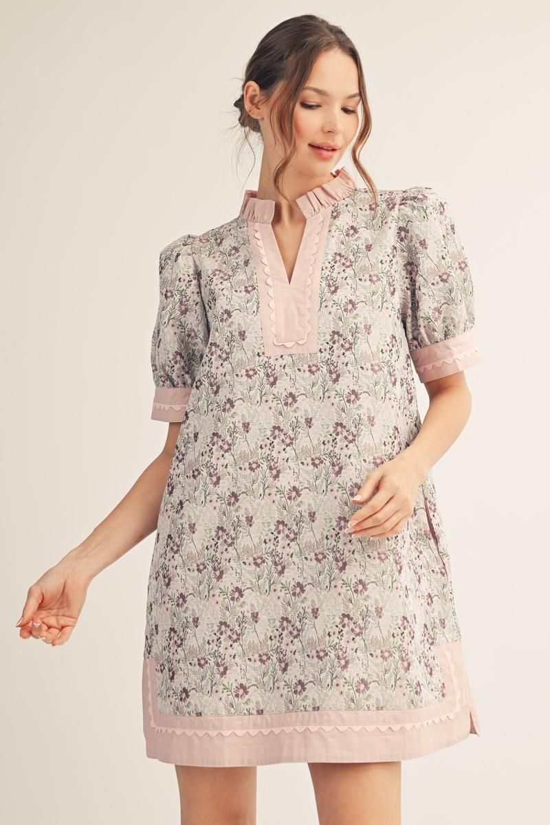 Sunday Elegance Mini Dress by Jodifl