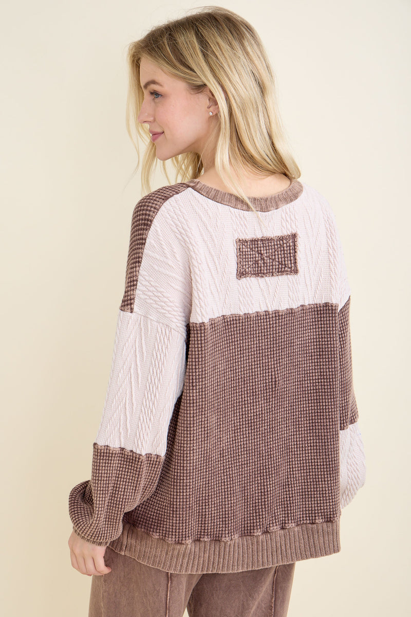 Chocolate Delight Sweater