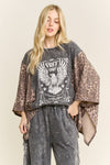 Dream On Poncho Top