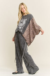 Dream On Poncho Top