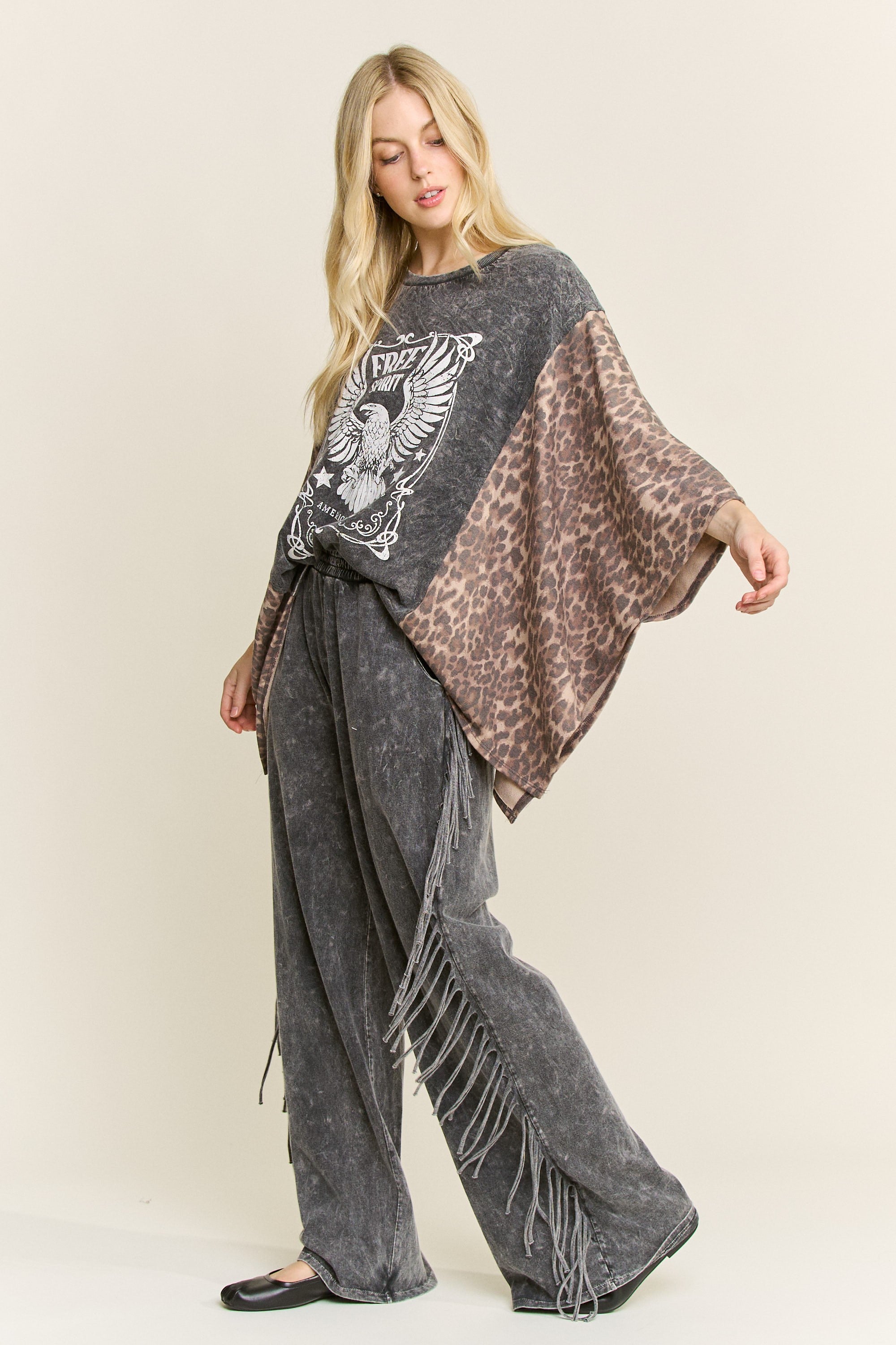 Dream On Poncho Top