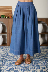 Denim Days Midi Skirt